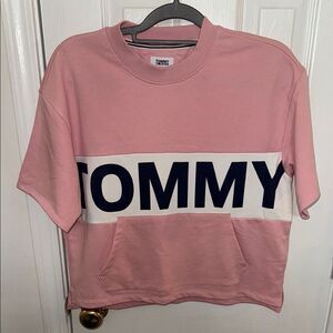 Tommy Hilfiger Pink Sweatshirt Hoodie